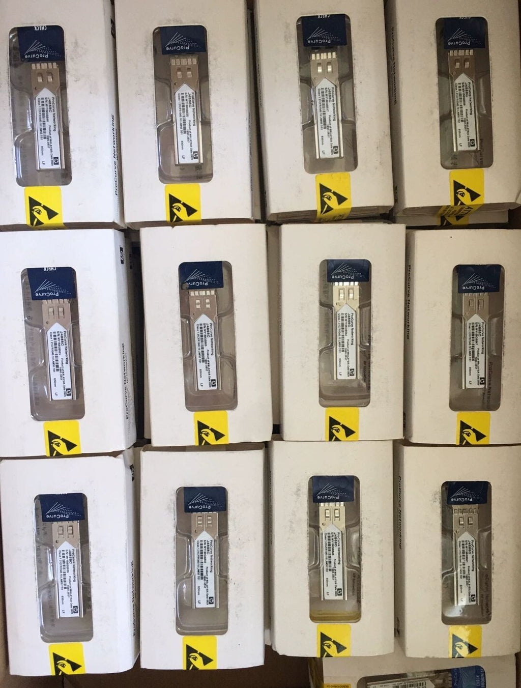 2pcs HP Procurve 1Gb SFP SX-LC Mini-GBIC Gigabit Transceiver J4858C 850nm 550m
