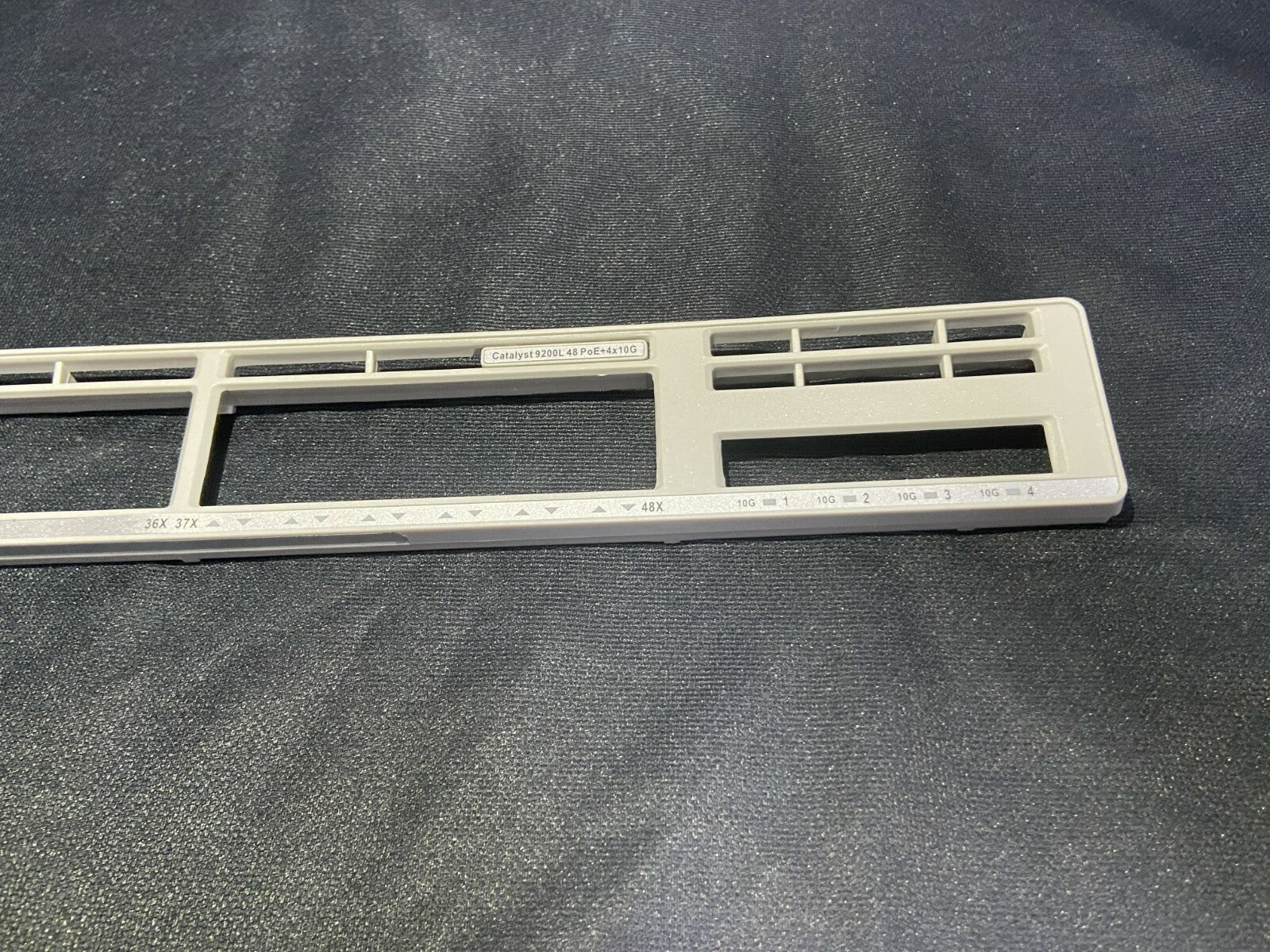 Cisco C9200L-48P-4X-E or 48P-4X-A Catalyst 4x10G PoE faceplate for replacement