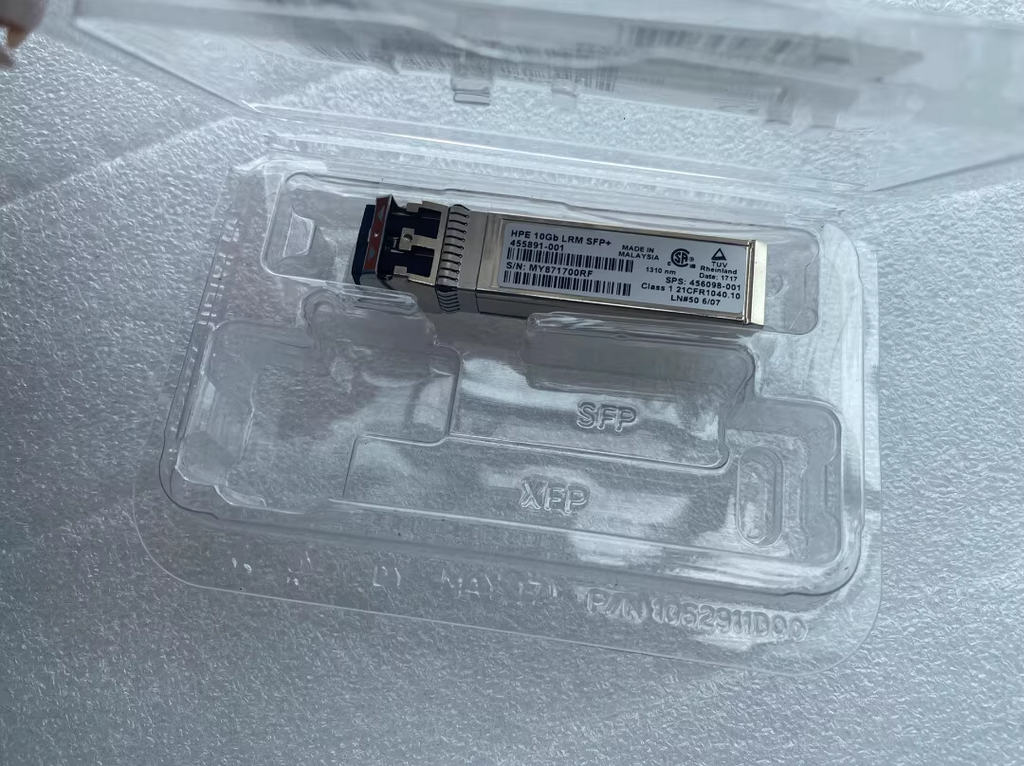 HP 455891-001 10Gb LRM SFP+ 1310nm 456098-001 455889-B21 optic Transceiver 1PCS