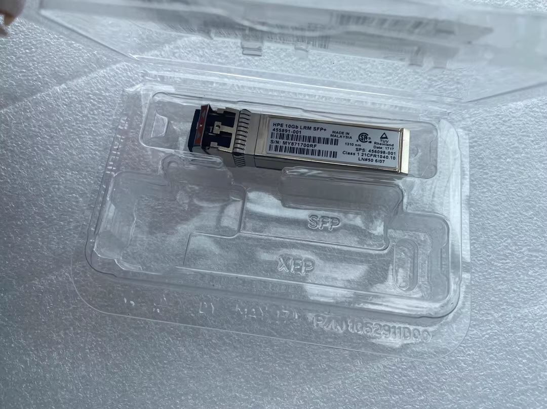 HP 455891-001 10Gb LRM SFP+ 1310nm 456098-001 455889-B21 optic Transceiver 1PCS