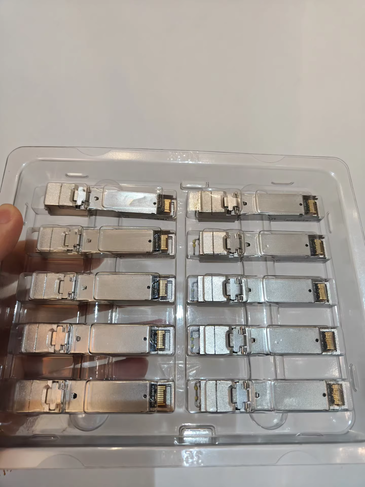 10 Módulos IBM 78P1518 Finisar FCLF8522P2BTL-IB Cobre RJ-45