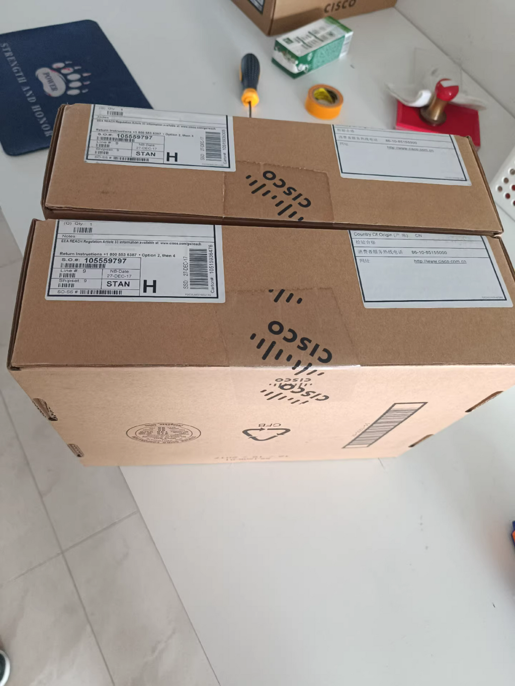 1 St. Original Cisco PWR-4430-AC AC Netzteil für ISR 4430 341-0653-01 Fedex