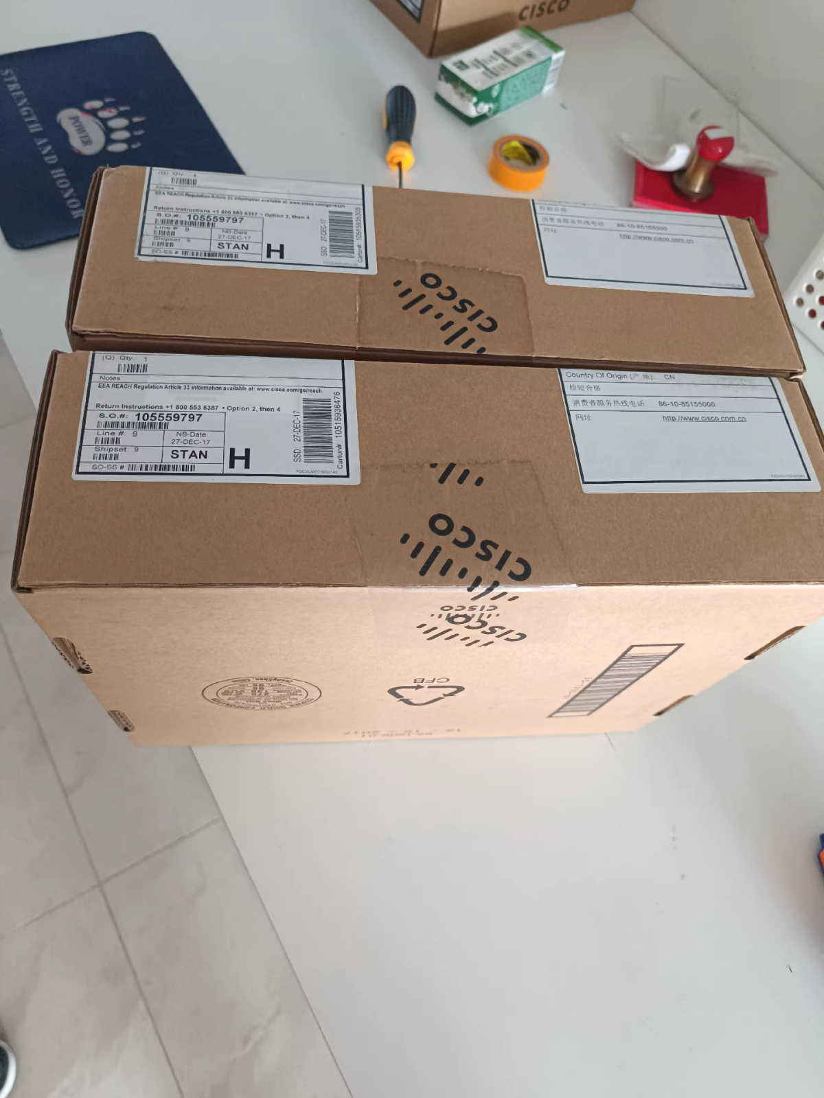 1 St. Original Cisco PWR-4430-AC AC Netzteil für ISR 4430 341-0653-01 Fedex