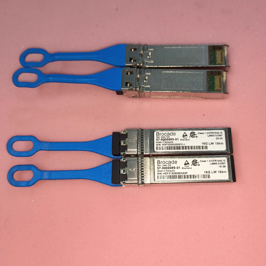 4pcs Genuine Brocade 57-0000089-01 XBR-000198 16GB 10KM LW SFP Transceiver