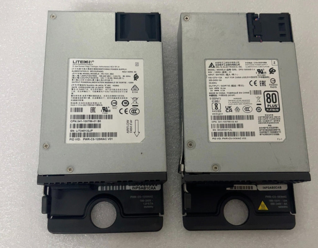 1PC Used Cisco PWR-C5-125WAC Power Supply Genuine VIA Fedex P1