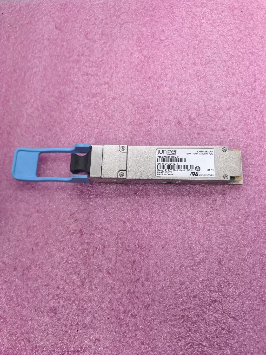 2PCS Juniper 740-073095 JNP-QSFP-40G-LR4 QSFP+ 40GBase-LR4 for up to 10km module