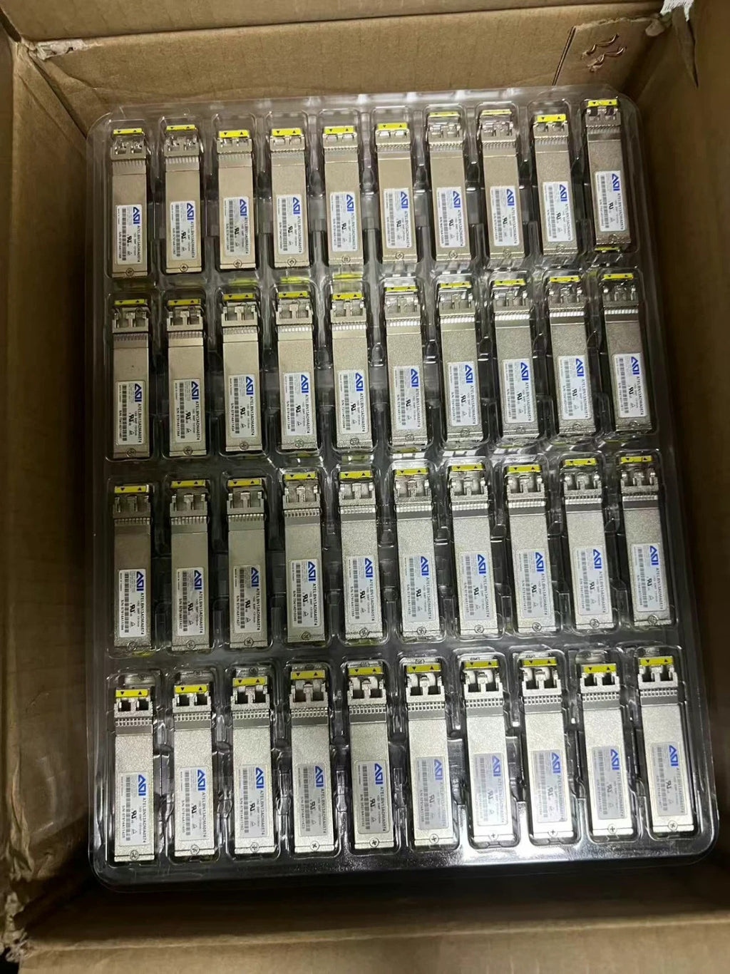 Lot of 5 AOI A7ELBN13ADMA0574 10G SFP+ LR Lite SMF 2Km 1310nm A7EL-BN13-ADMA