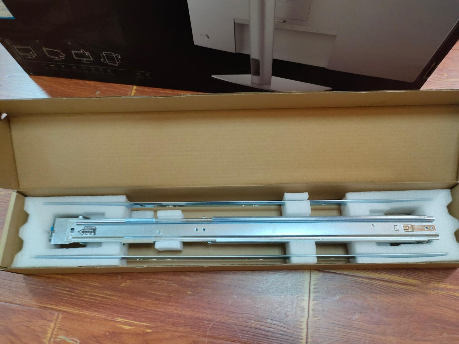 1 juego de kit de montaje en rack de riel 1U Dell PowerEdge R320 R420 R620 R630 R640