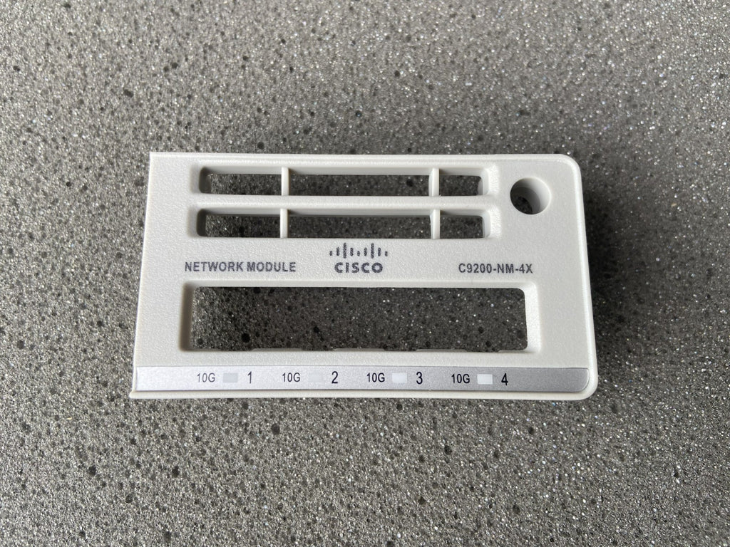 Cisco C9200-NM-4X 10G Faceplate for replacement