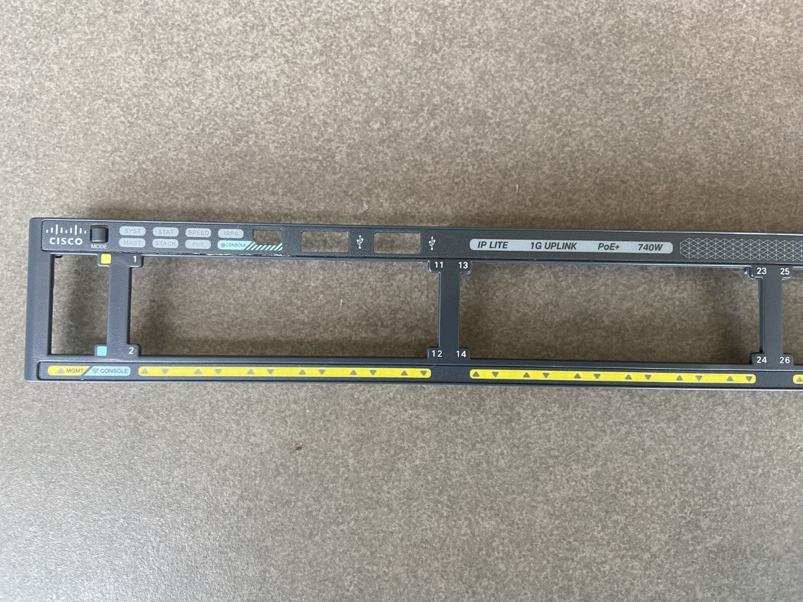 Cisco Catalyst WS-C2960XR-48FPS-I 1G 740W Faceplate for Replacement