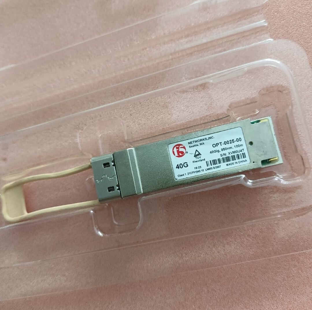 F5 Networks OPT-0025-00 F5-UPG-QSFP+SR4 40Gb-SR4 850nm 150m MTP/MPO Module 1PCS