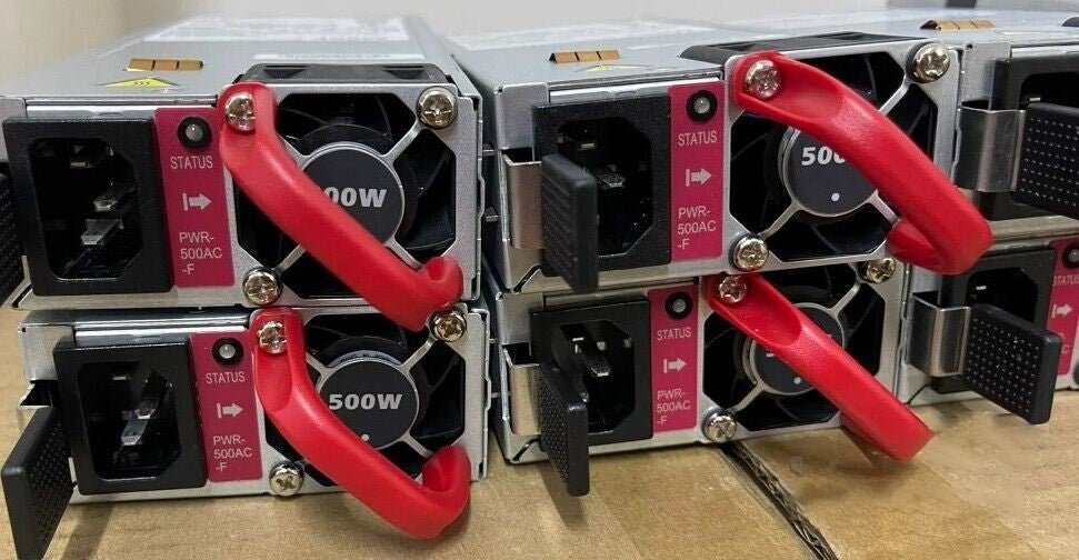 Arista PWR-500AC-F Fuente de alimentación para switches 7050X 7280 (flujo de aire de adelante hacia atrás)