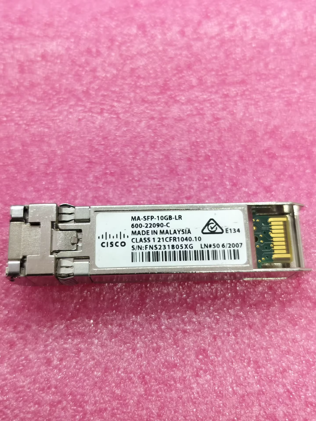 1PCS Cisco Meraki MA-SFP-10GB-LR 10GBASE-LR SFP+LR 1310nm 10km over LC SMF
