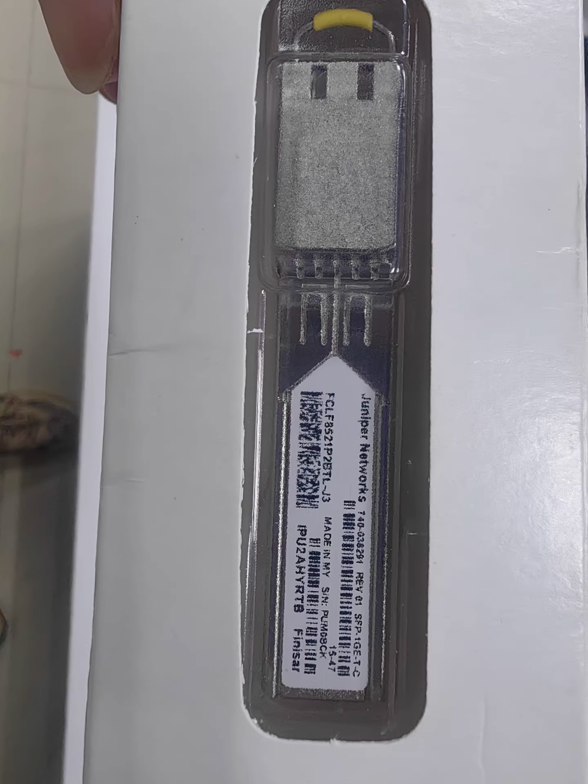 Juniper SFP-1GE-T-C 740-038291 FINISAR FCLF8521P2BTL-J7 1000BASE-T COPPER 100M
