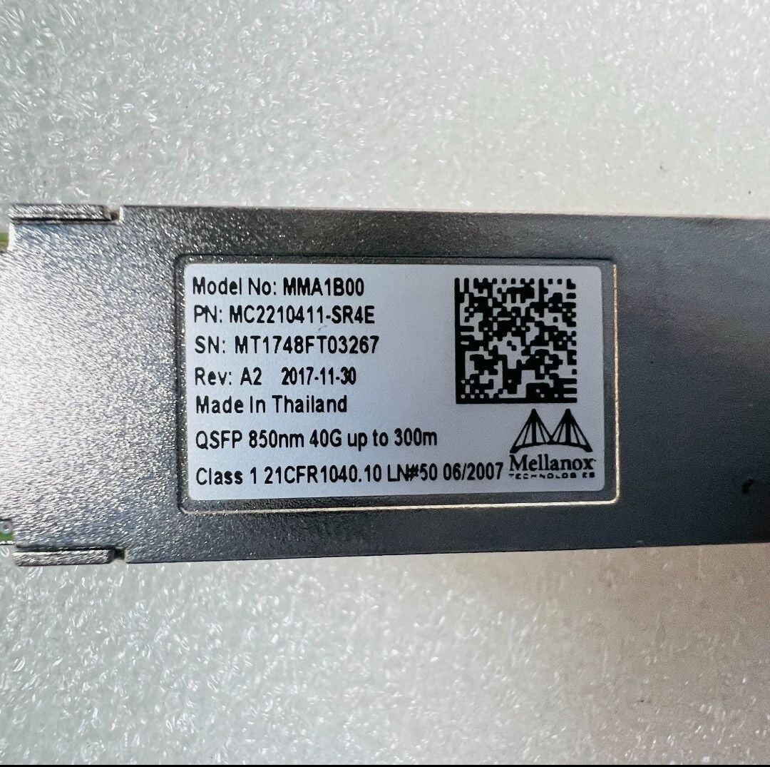 1pcs Mellanox MC2210411-SR4E MMA1B00 QSFP 850nm 40G 300m Optical Transceiver