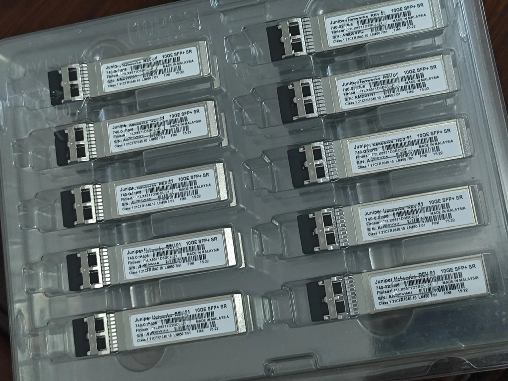 Lot of 10 Juniper EX-SFP-10GE-SR SFPP-10GE-SR 740-021308 SFP-10G-SR 850nm