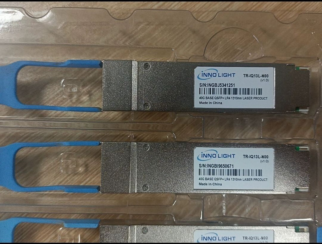 4pcs InnoLite TR-IQ13L-N00 40G LR4 40Gb QSFP+ 10KM 1310nm Transceiver Module