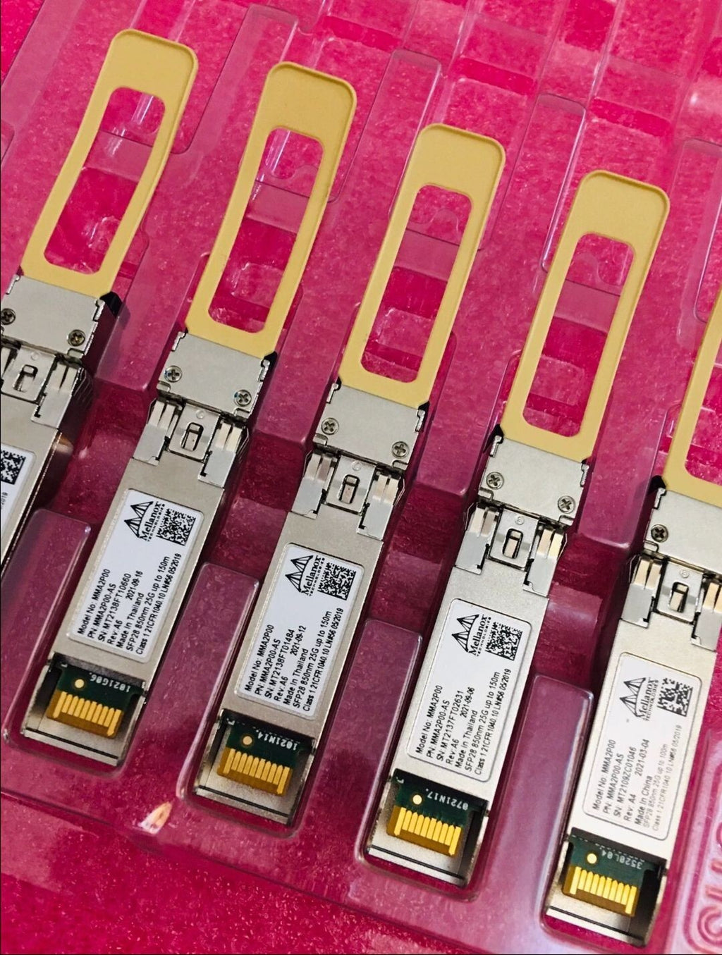 1pcs Genuine Mellanox SFP28 MMA2P00-AS Transceiver 25GbE For CX4121A Module