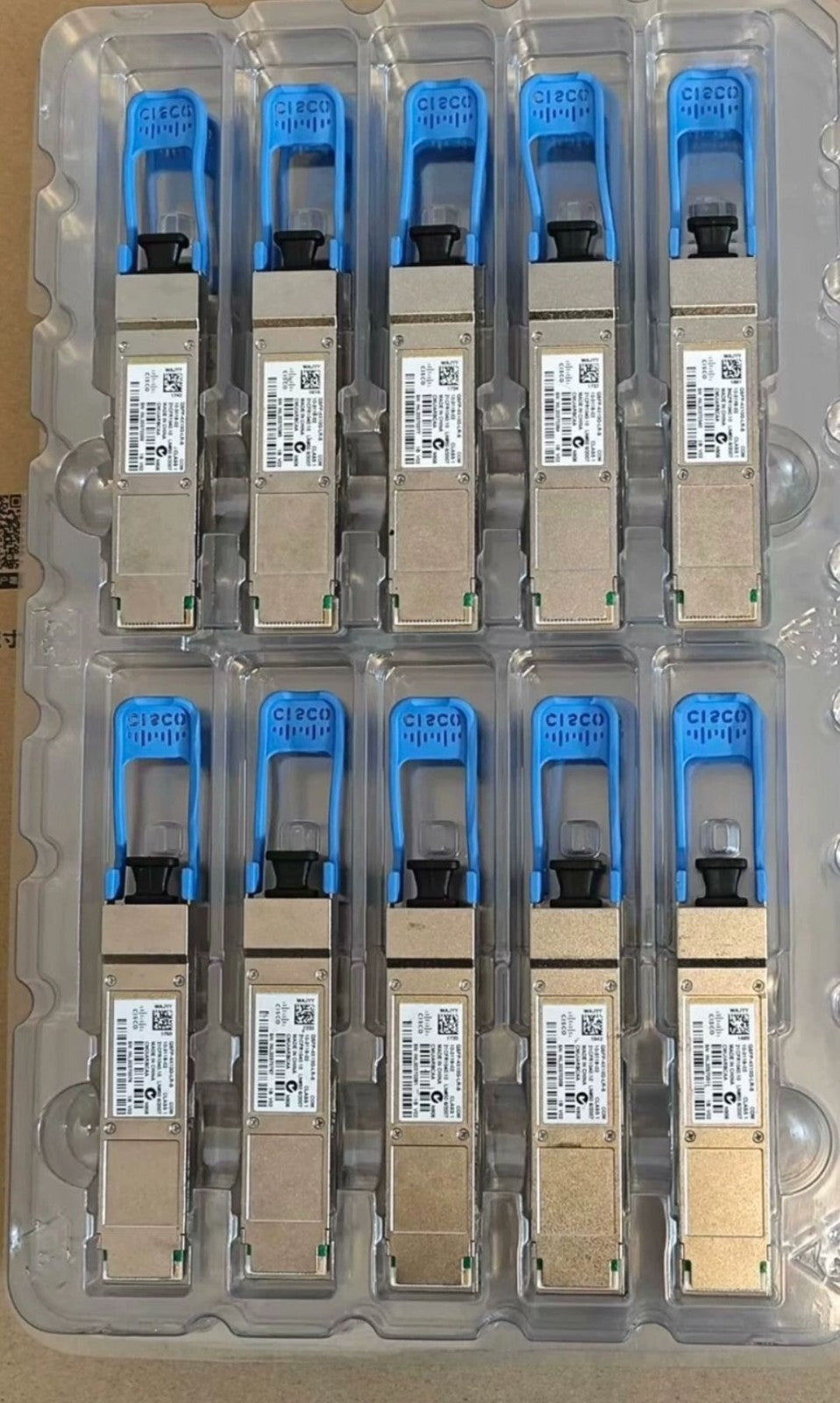 1PCS Cisco 10-3118-02 QSFP-4X10G-LR-S 4x10GBASE-LR 1310nm 10km SMF QSFP Module