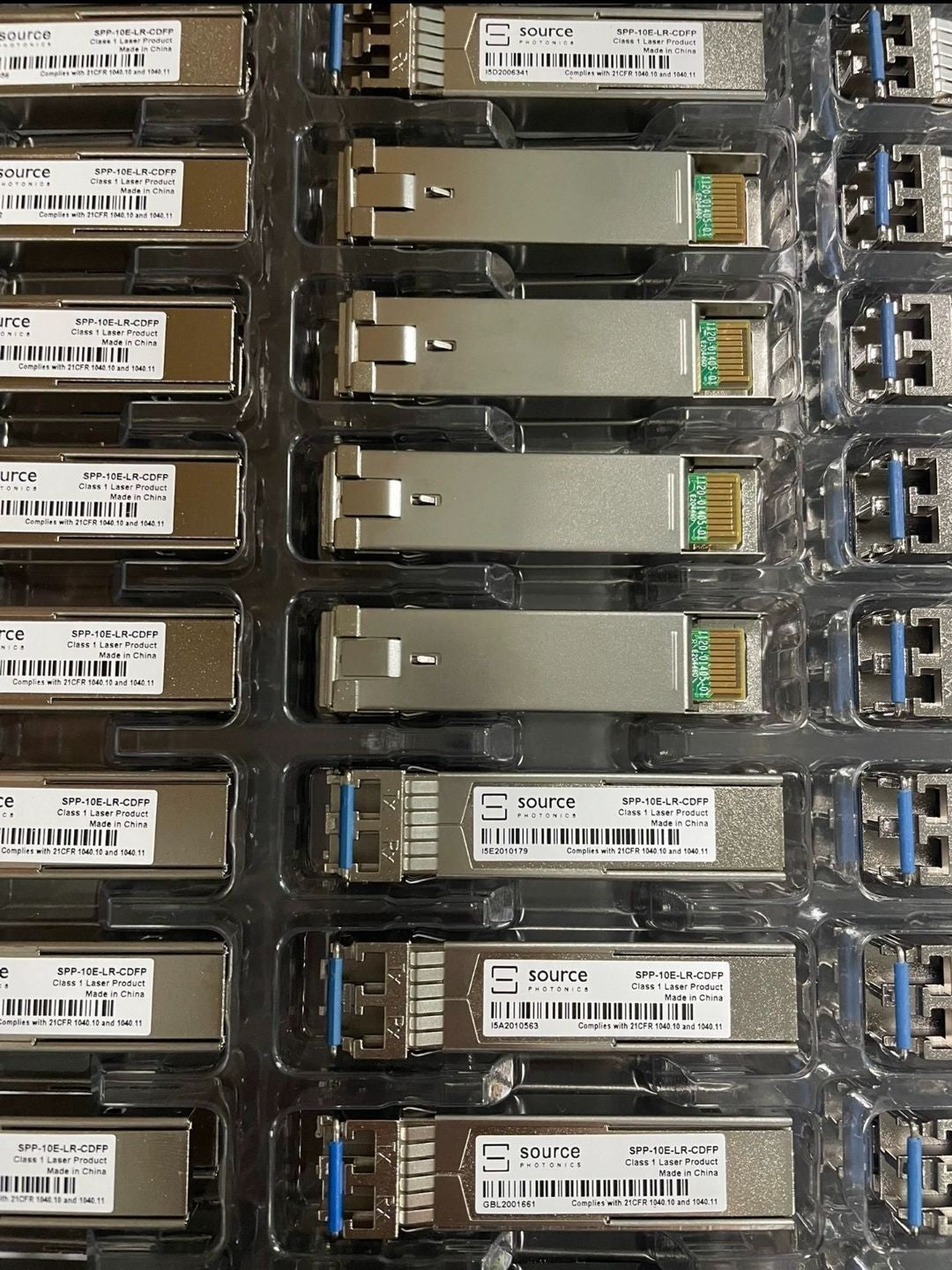 10PCS Source Photonics 10GBASE-LR/LW SFP+ 1310nm 1.4km TX/RX 10G SPP-10E-LR-CDFP