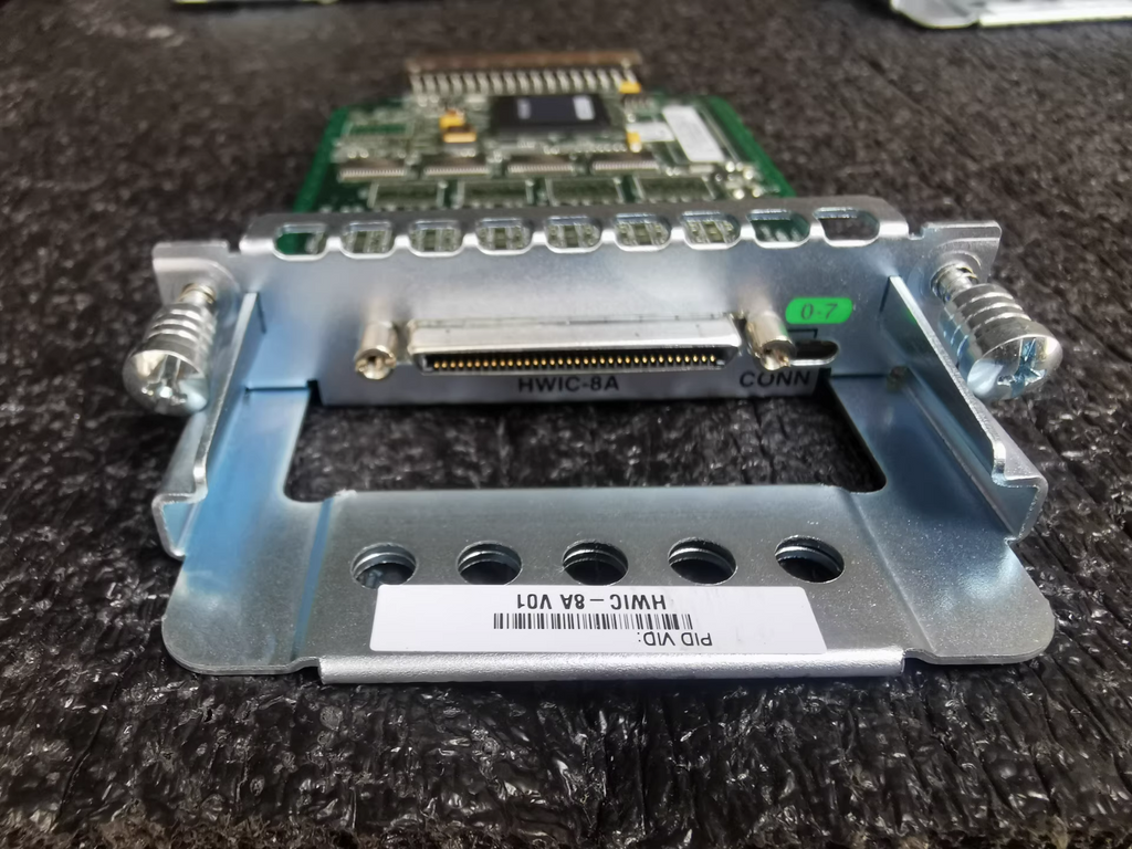 Tarjeta de interfaz WAN de alta velocidad asíncrona de 8 puertos Cisco HWIC-8A 1PC OEM
