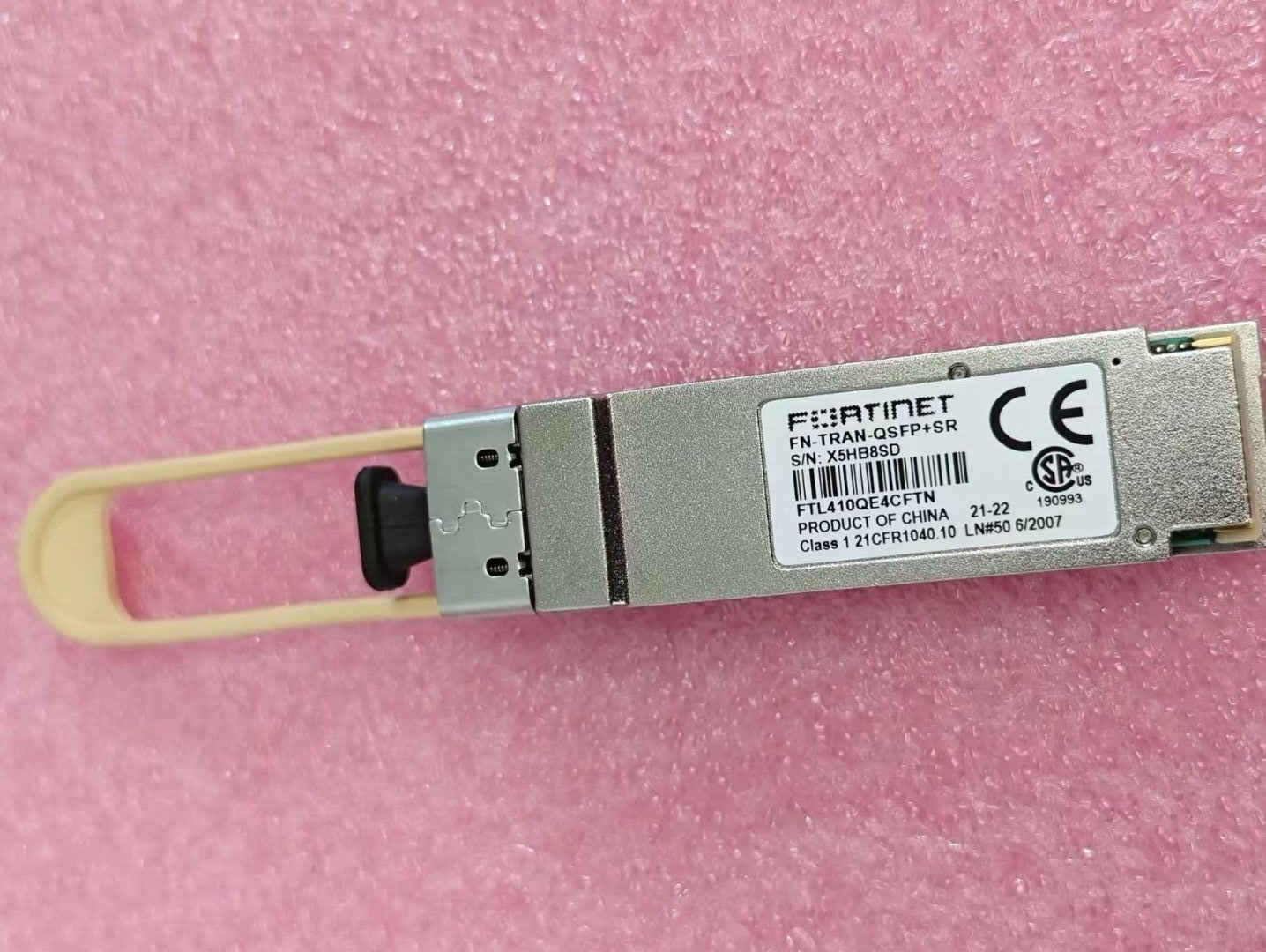 1PCS Fortinet QSFP+ 40 GigaBit LAN FN-TRAN-QSFP+SR 40GB Transceiver Module