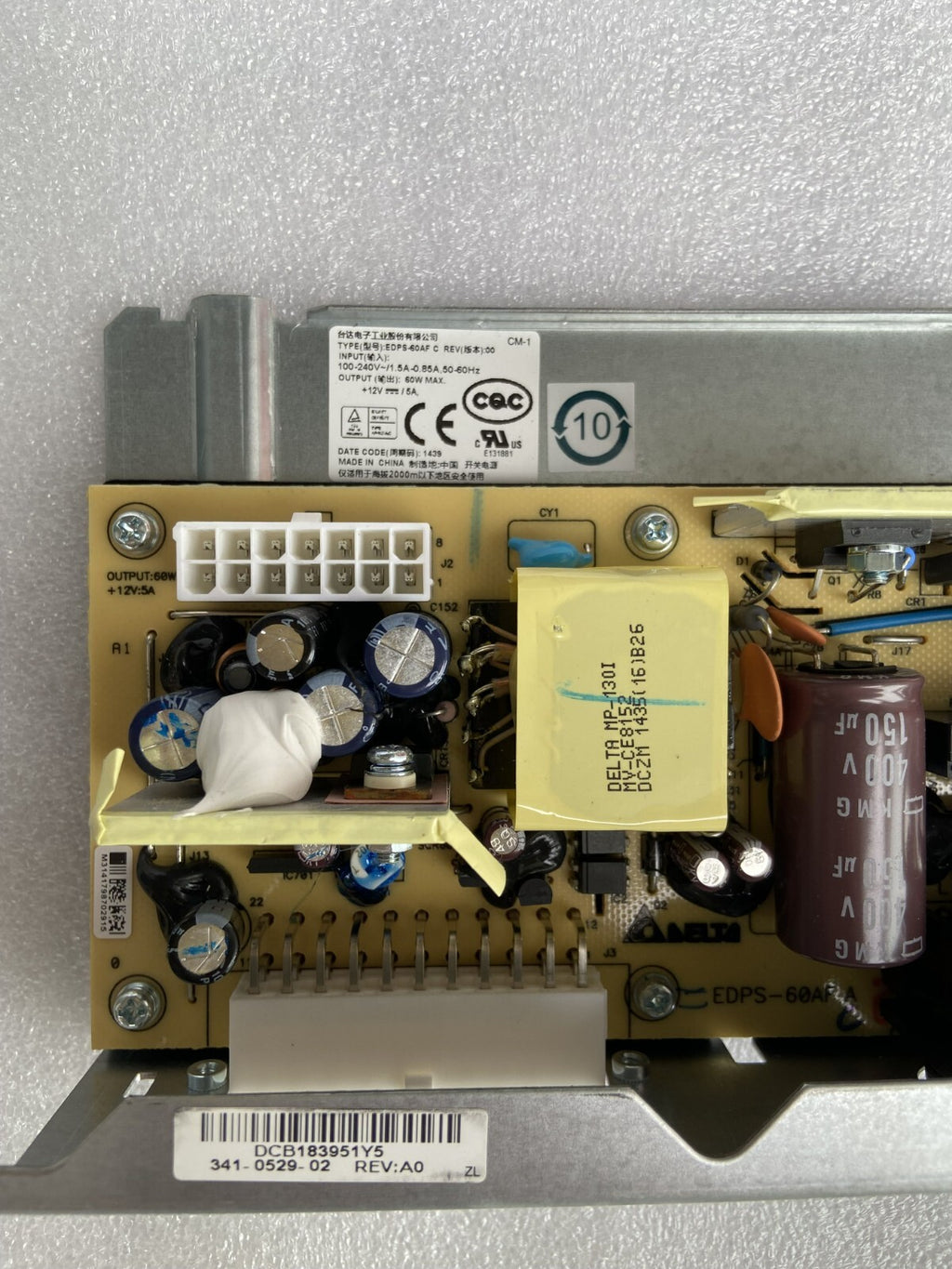 Fuente de alimentación Cisco 341-0529-02 EDPS-60AF para switch WS-C2960X-24TS-L Probada