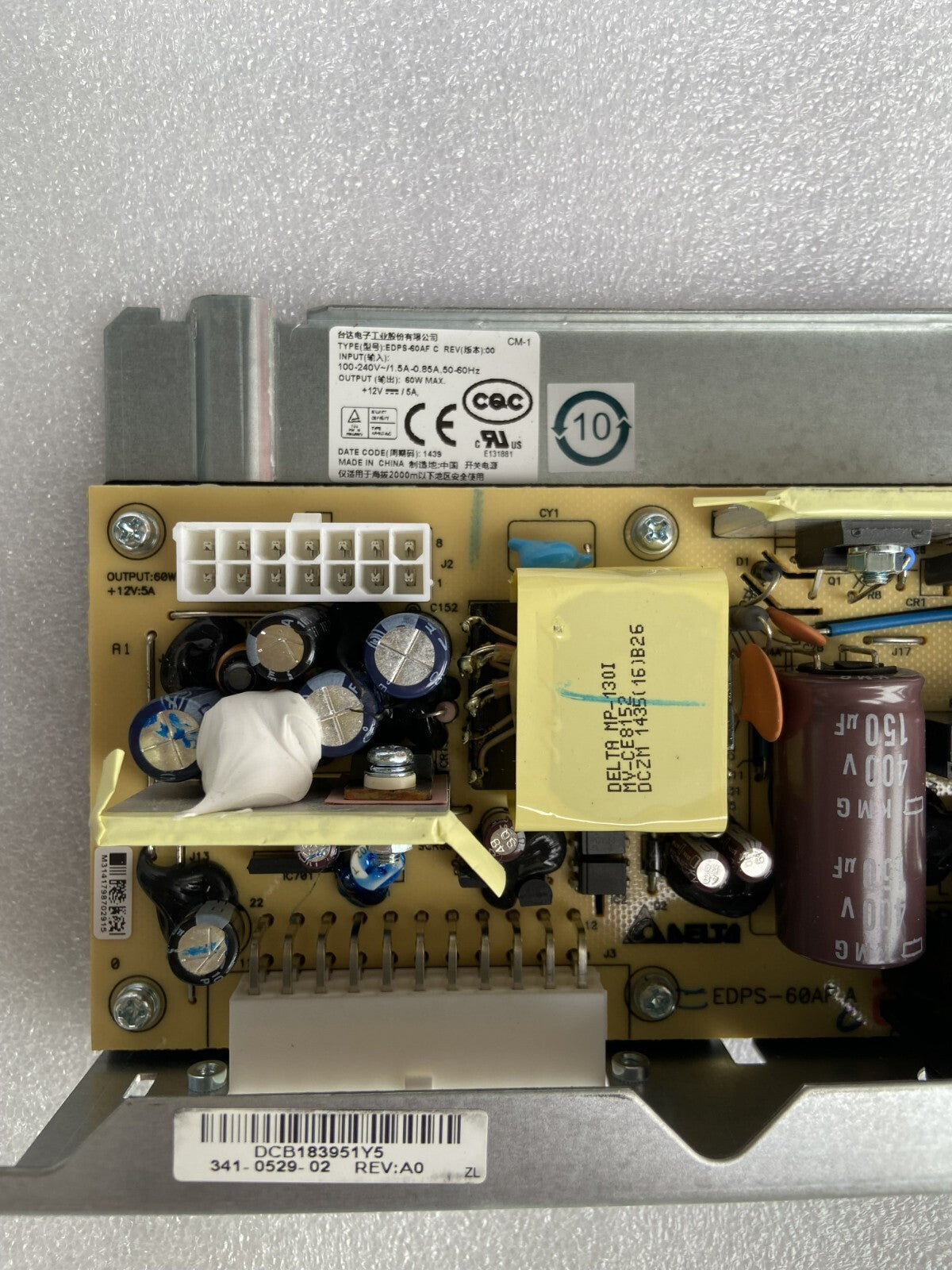 Fuente de alimentación Cisco 341-0529-02 EDPS-60AF para switch WS-C2960X-24TS-L Probada