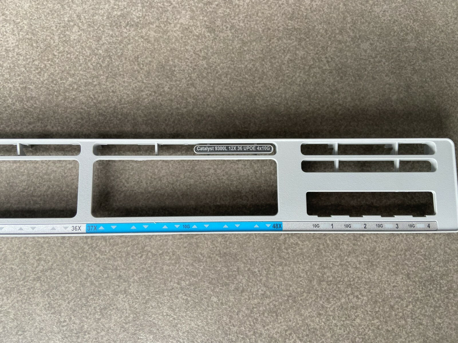 Cisco Catalyst C9300L-48UXG-4X-A 12X 36 UPoe 4x10G Faceplate for Replacement