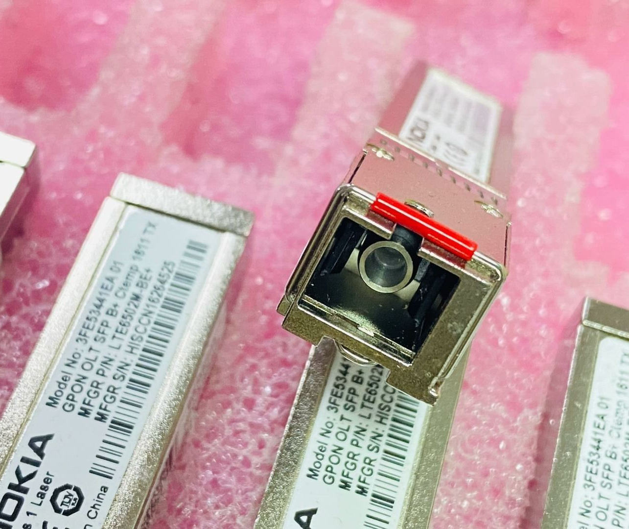 2pcs Alcatel-Lucent Nokia 3FE53441EA  Gpon OLT SFP B+ 2.5G 1611nm 20KM Optical