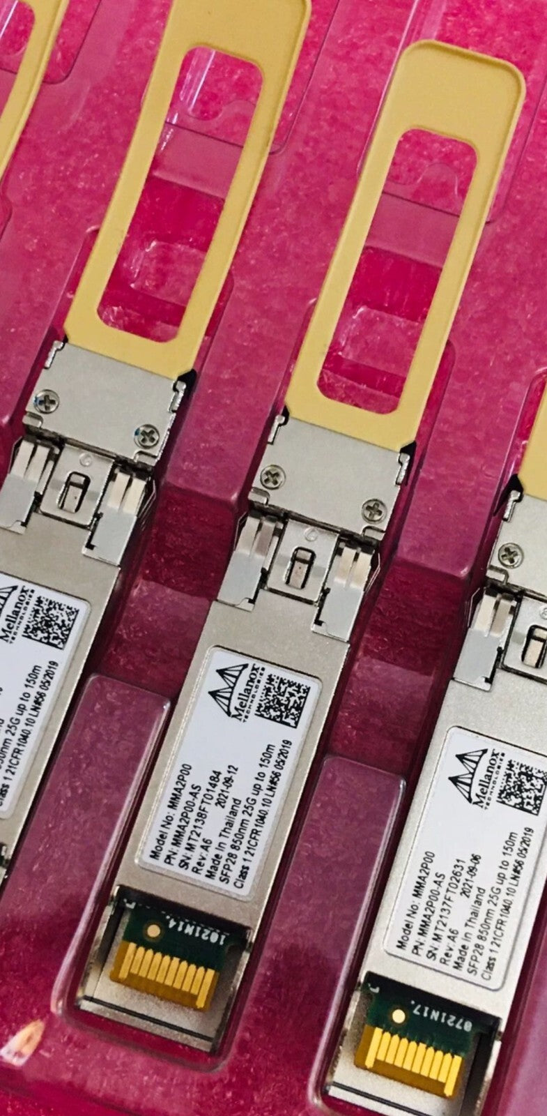 1pcs Genuine Mellanox SFP28 MMA2P00-AS Transceiver 25GbE For CX4121A Module