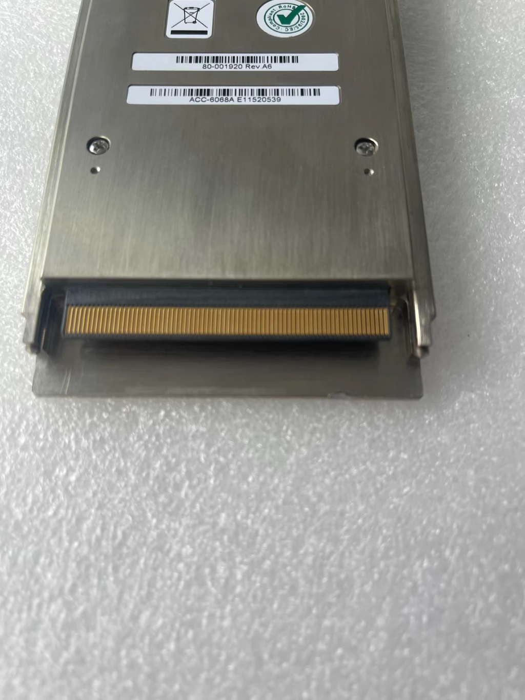 1PCS Spirent TestCenter ACC-6068A Adaptador de 100Gbe CXP a CFP Módulo de 100G