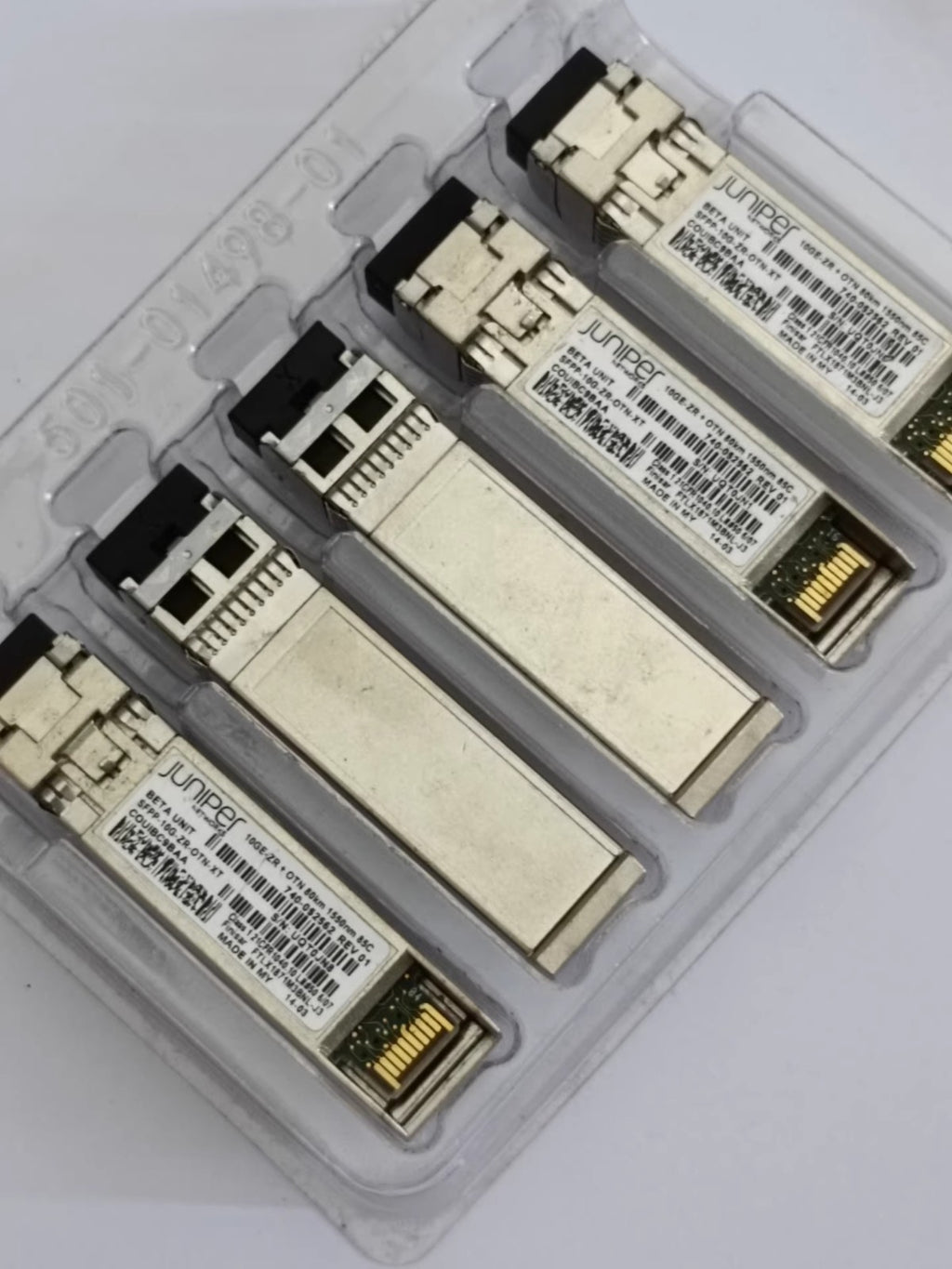 1PCS Juniper SFPP-10G-ZR-OTN-XT 740-052562 SFPP 80KM 1550nm 85C Fiber Optic
