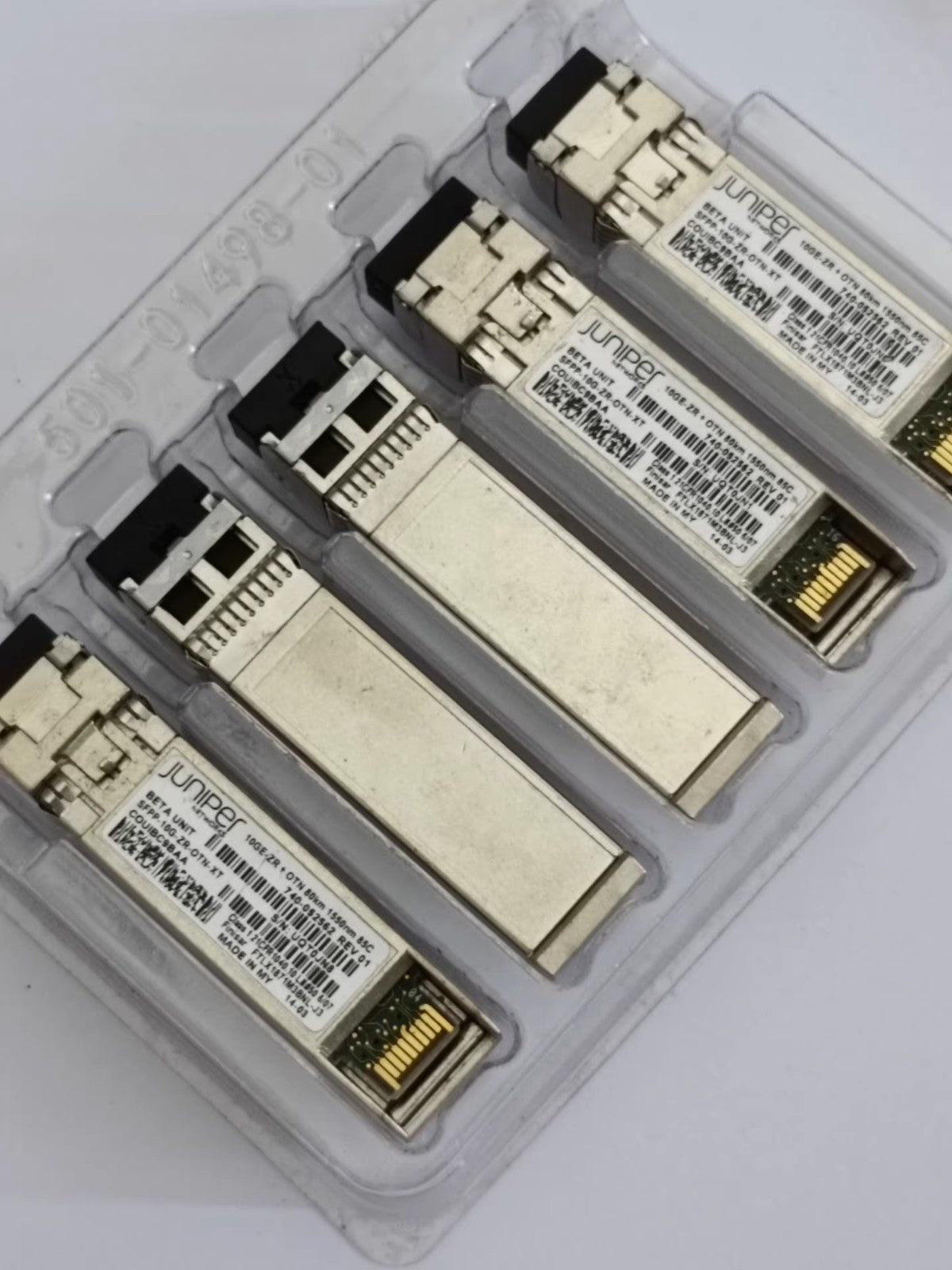 1PCS Juniper SFPP-10G-ZR-OTN-XT 740-052562 SFPP 80KM 1550nm 85C Fiber Optic