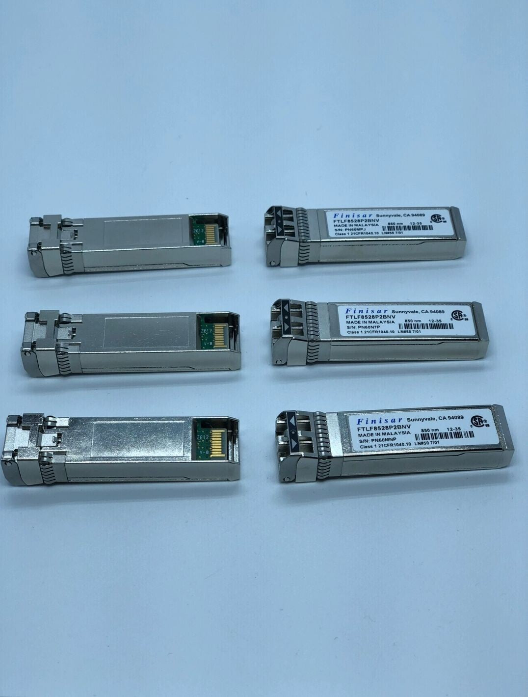 10pcs FINISAR FTLF8528P2BNV 8Gb Fibre Channel Transceiver