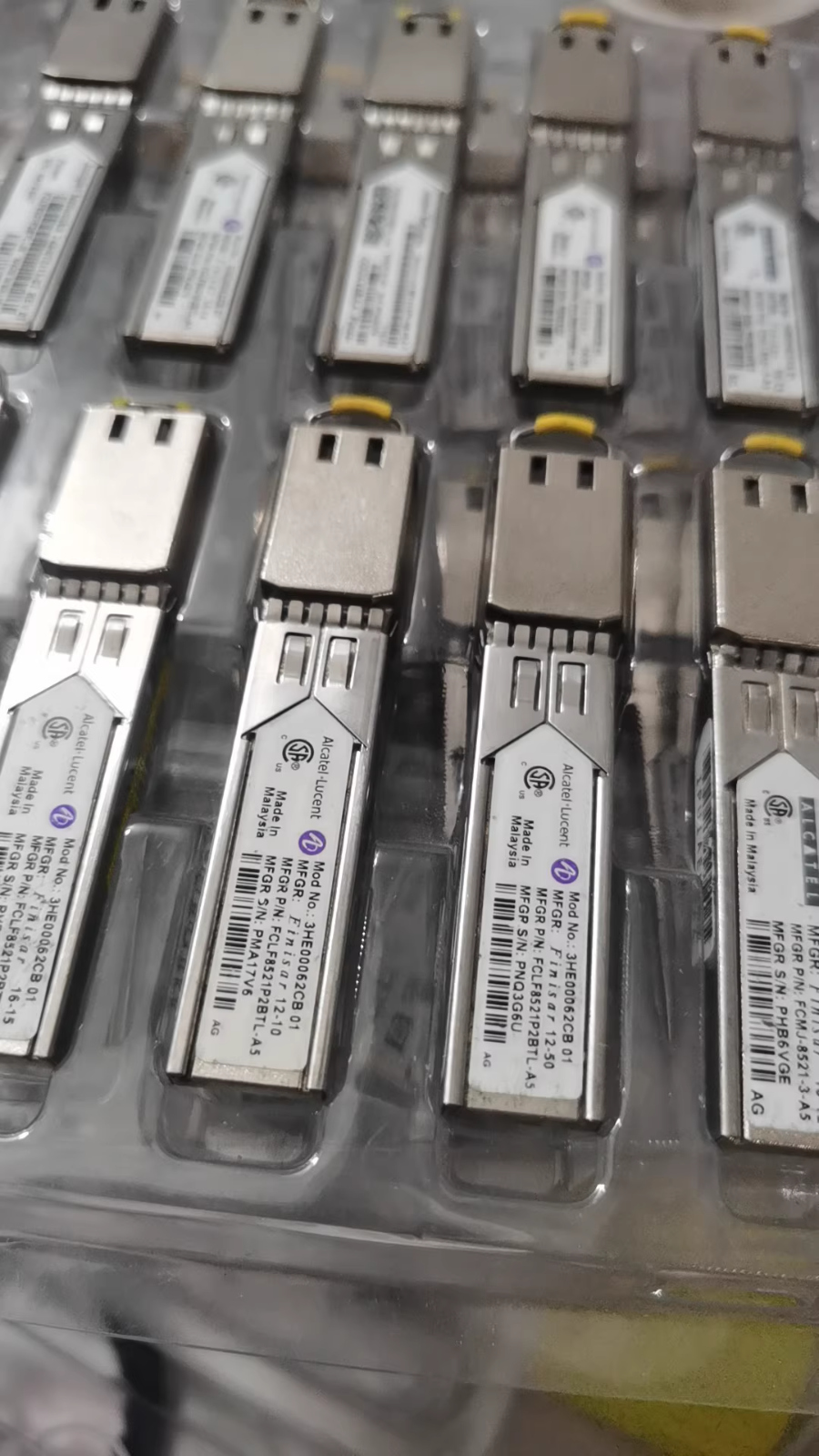 10pcs Alcatel-Lucent 3HE00062CB FCLF8521P2BTL-A5 SFP-TX Copper 100m RJ-45 Module