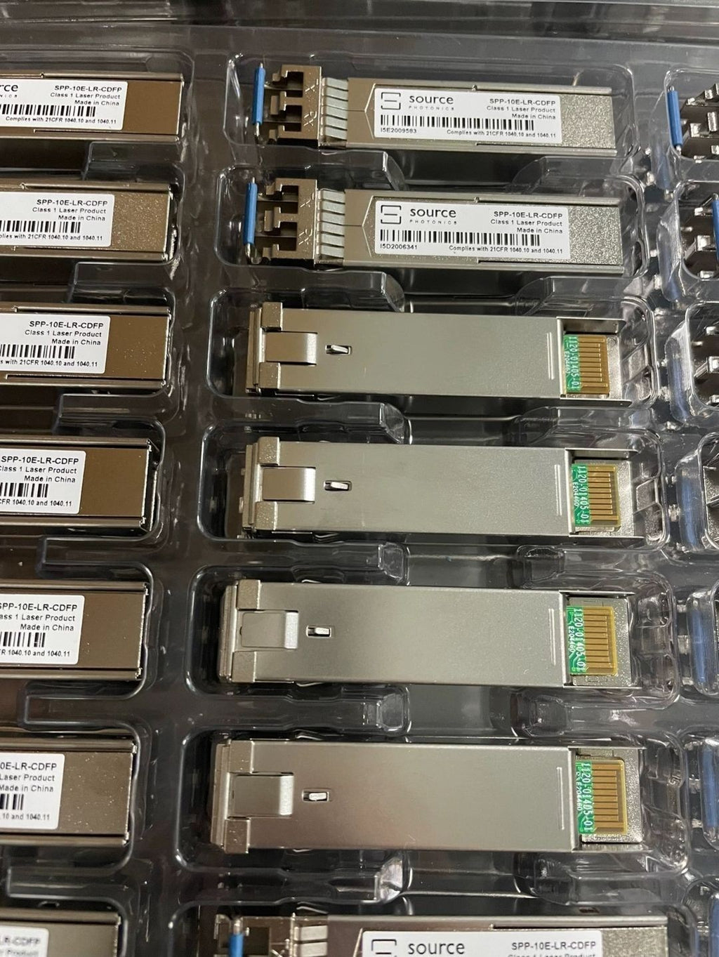 10PCS Source Photonics 10GBASE-LR/LW SFP+ 1310nm 1.4km TX/RX 10G SPP-10E-LR-CDFP