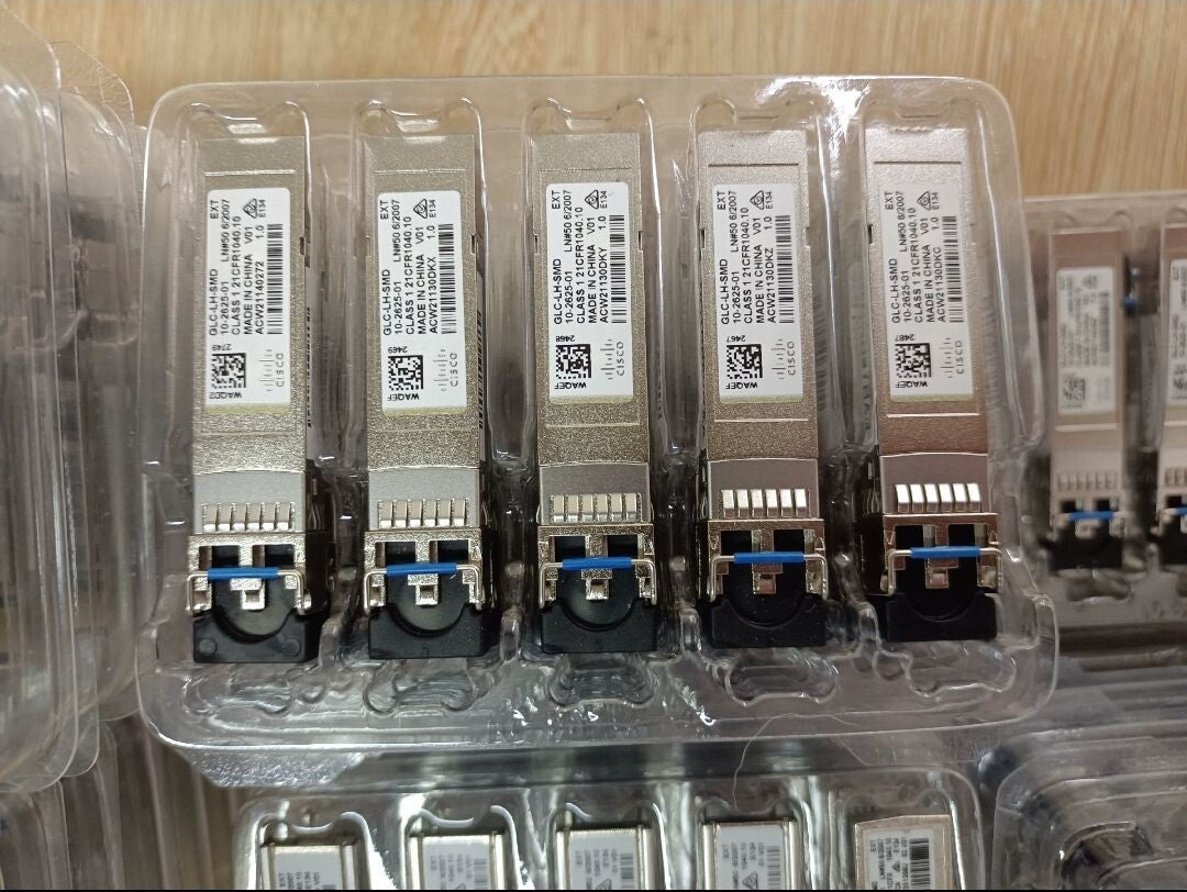 1pcs Genuine Cisco GLC-LH-SMD 1000BASE-LX/LH SFP Module 1310nm 10km SMF LC
