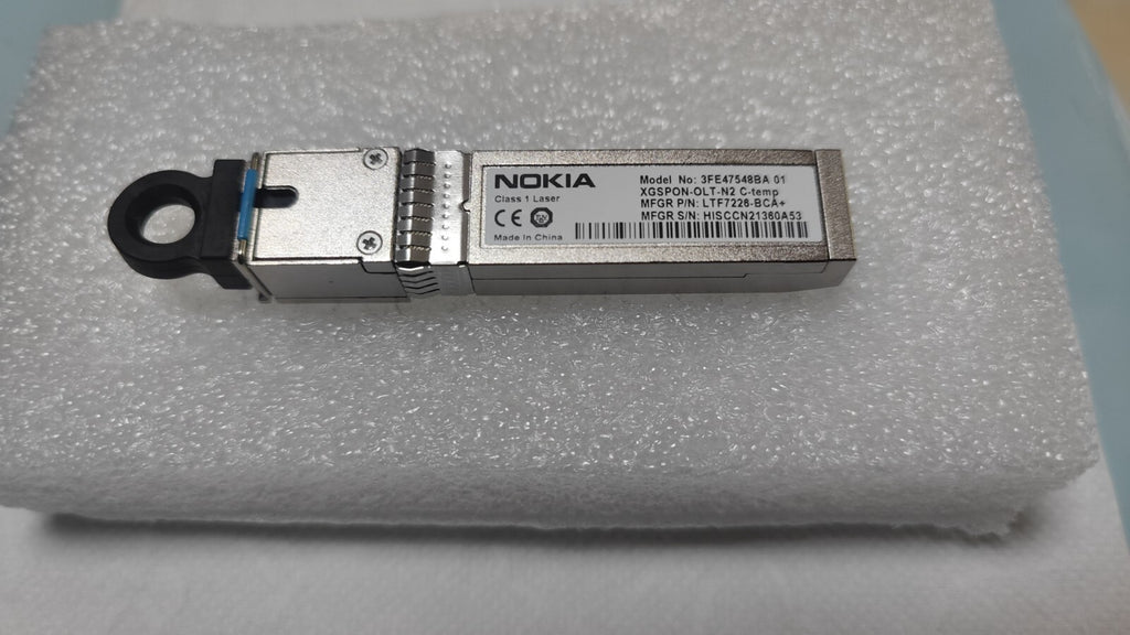 1 St. NOKIA 3FE47548BA XGSPON-OLT-N2 10GBase-N2 20km LTF7226-BCA+ Transceiver