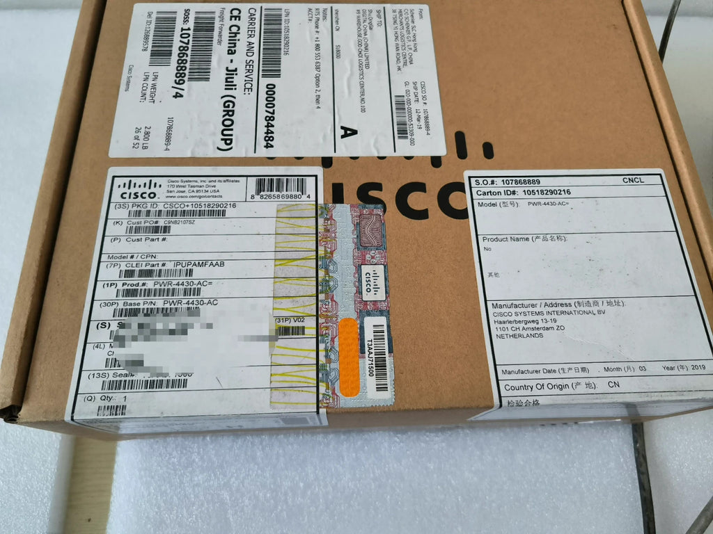 1 St. Original Cisco PWR-4430-AC AC Netzteil für ISR 4430 341-0653-01 Fedex