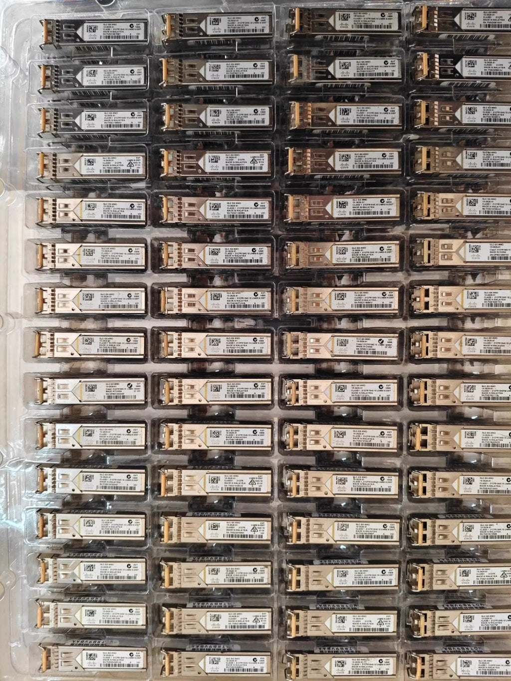10pcs Genuine Cisco 10-2626-01 GLC-SX-MMD 1000BASE SFP MMF 850nm Transceiver