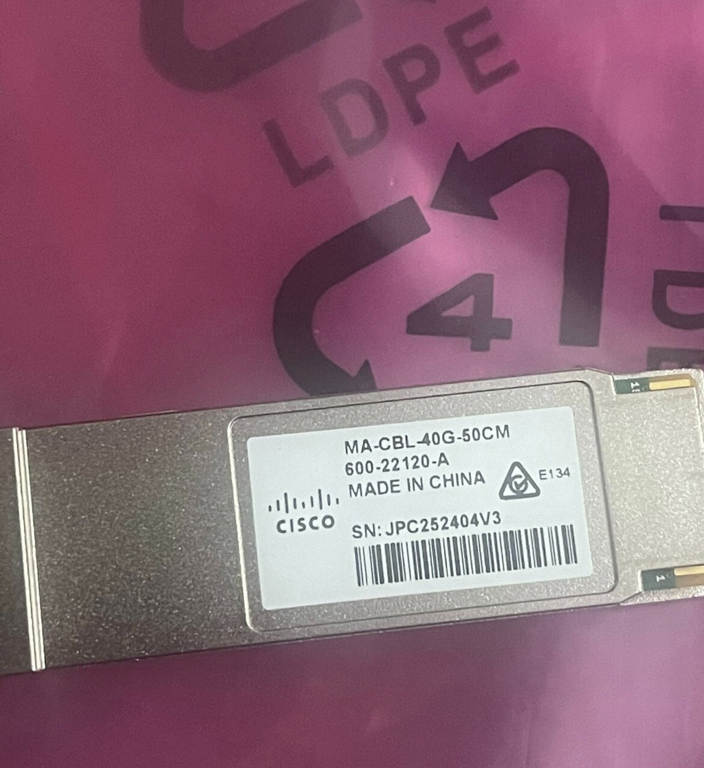 1 pc New Cisco MA-CBL-40G-50CM Switch Cable 60-22120-A VIA Fedex P1