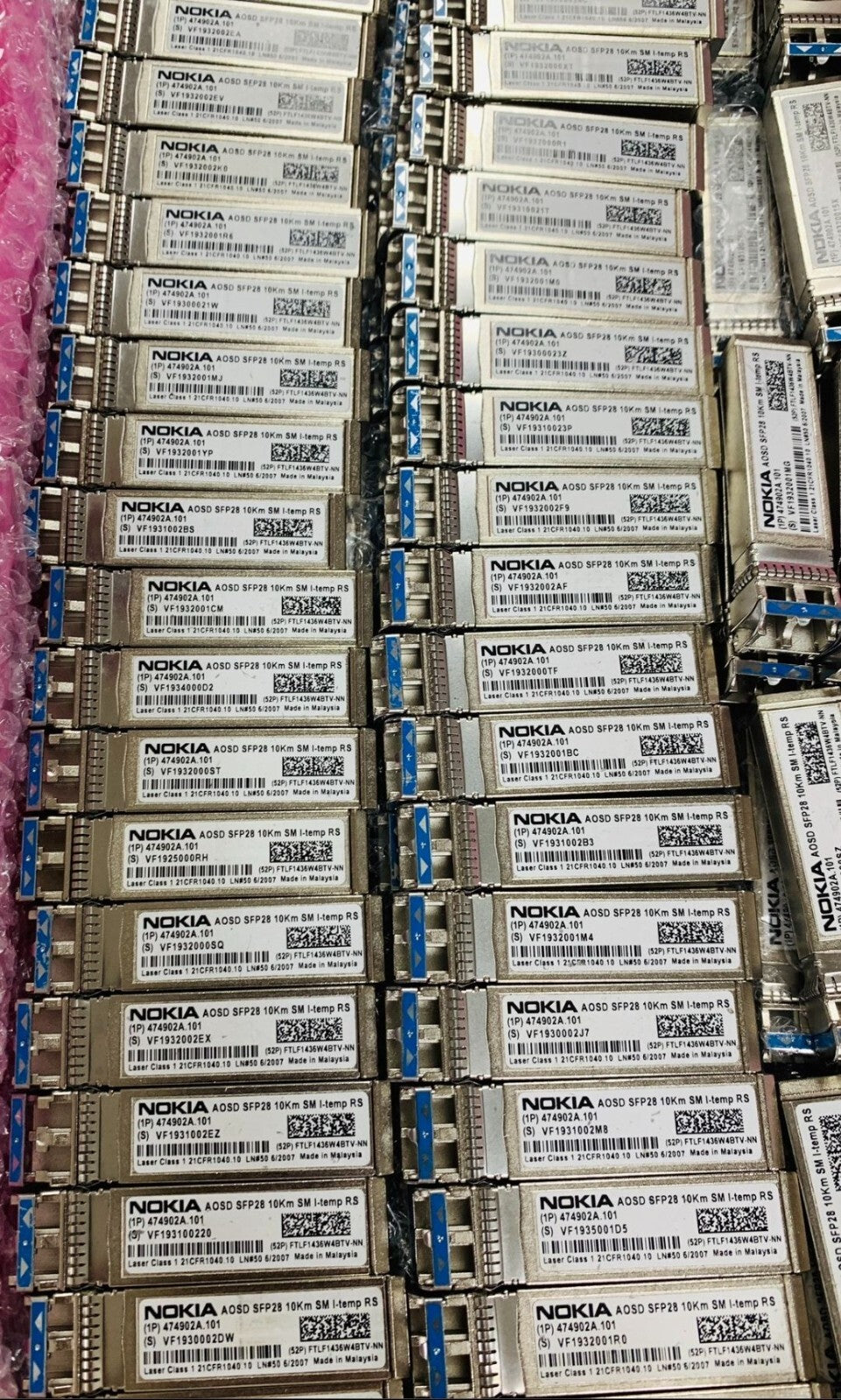 1pcs Nokia SFP28 25G 1310nm 10km SM  AOSD 474902A.101 FTLF1436W4BTV-NN Module