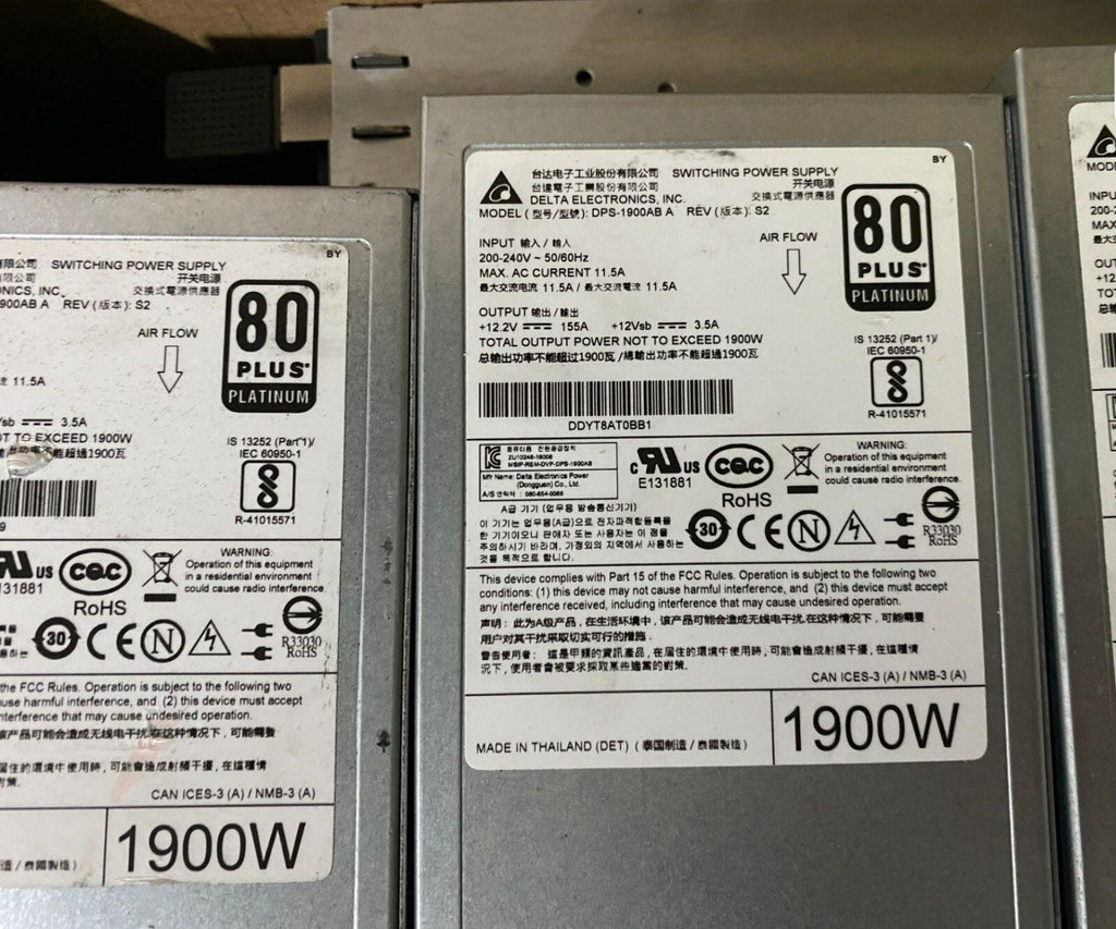 Arista Networks 1900W AC-Netzteil für DCS-7280CR2A (PWR-1900AC-F)