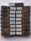 Lot of 10 Juniper EX-SFP-1GE-SX-ET 740-011613 1000BASE-SX 850nm 550m over MMF