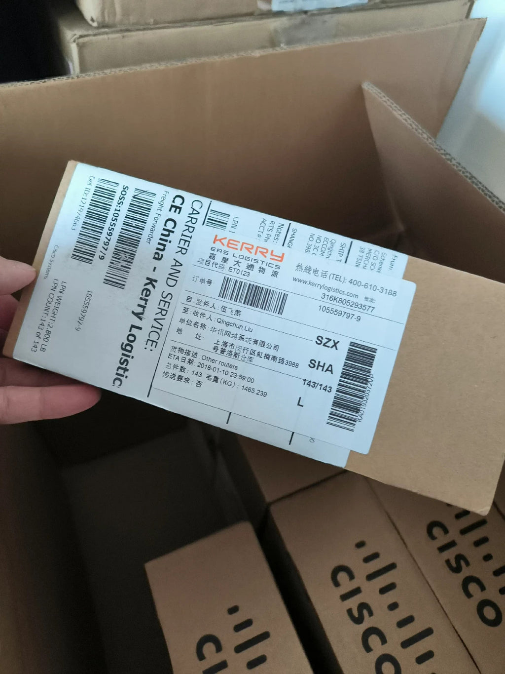 1 St. Original Cisco PWR-4430-AC AC Netzteil für ISR 4430 341-0653-01 Fedex