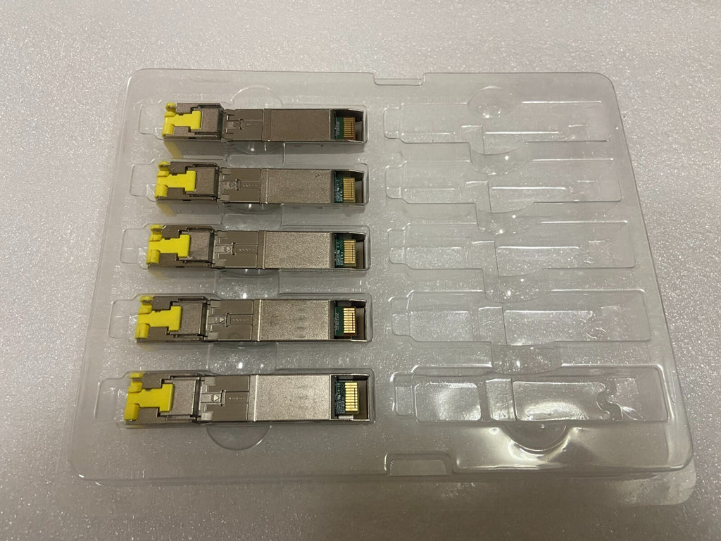 Lot of 5 Arista 1000BASE-T RJ45 SFP XVR-00007-02 for Dell Arista 08T47V SFP-1G-T