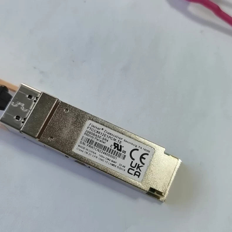 1pcs Finisar FTCC8612E1PCM 200GBASE-SR4 QSFP56 SR4 100m Transceiver Modules