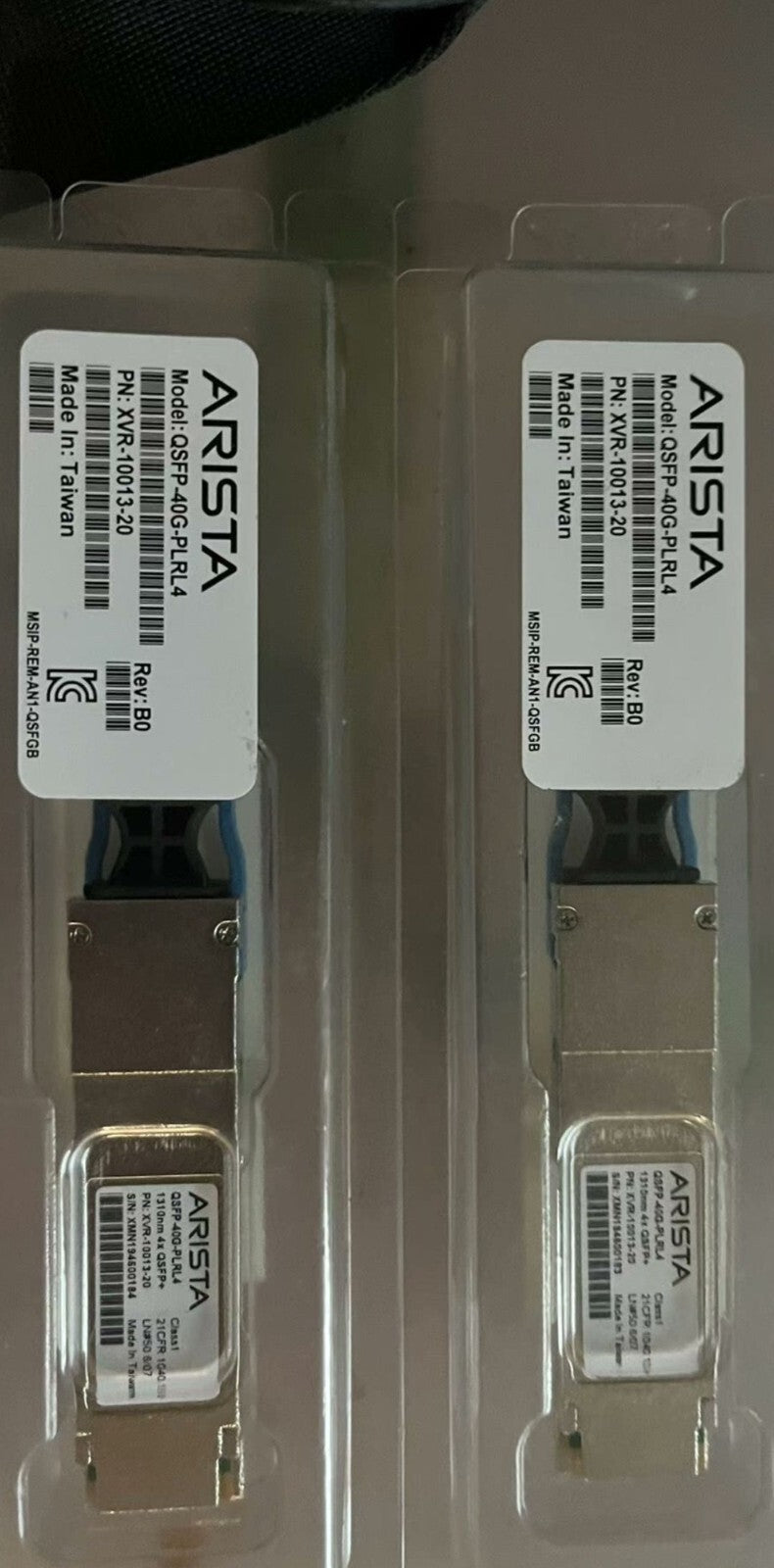 1pcs Genuine ARISTA QSFP-40G-PLRL4 Optical Transceiver XVR-10013-20 QSFP+ Module