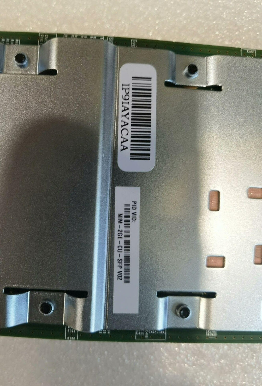 Cisco NIM-2GE-CU-SFP 2-Port Gigabit Ethernet Dual-Mode GE/SFP Module